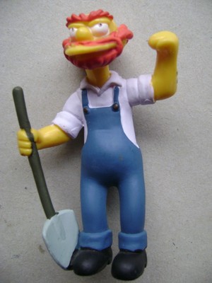 simpsons groundskeeper willie figur höhe 8 cm