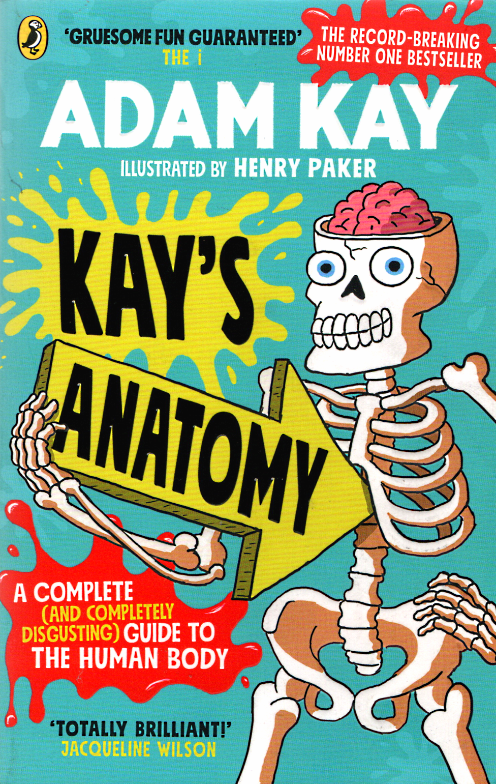 Kay's Anatomy - Adam Kay - Childrens Body Science Paperback Book, V.Good