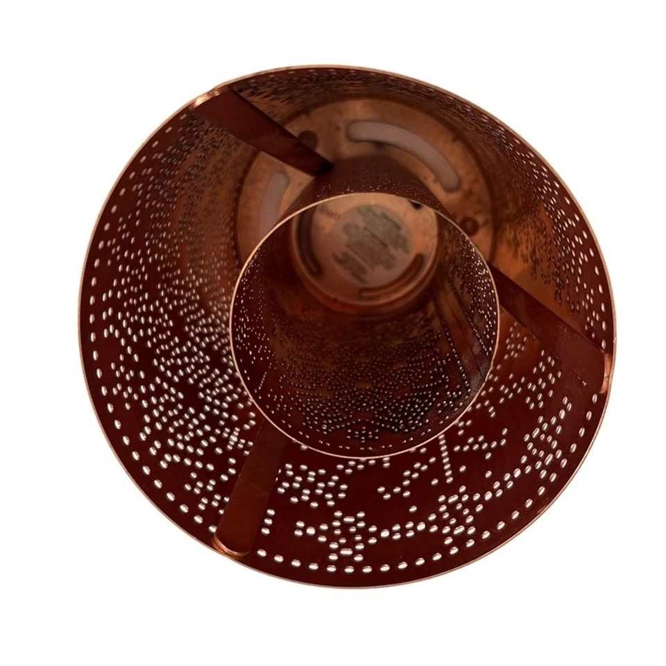 Медный рождественский светильник подсвечник Bath and Body Works Hurricane Winter - Изображение 3 из 4