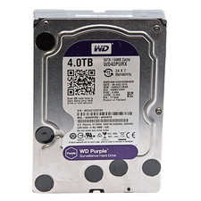 WD Purple Harddisk 3.5 4TB SATA3 6Gb/s Intell...