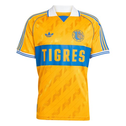 Men's Adidas Originals Collegiate Gold Tigres UANL Anniversary Jersey New $100