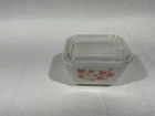 New ListingVintage PYREX Pink Gooseberry  Refrigerator Dish & Lid