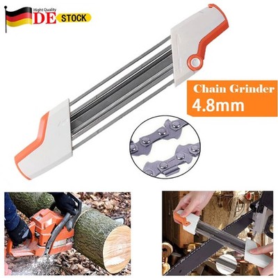 2 in 1 Feilenhalter Schärfset Feilgerät Werkzeugs Fit STIHL 4.8mm 0.325'' Kettens