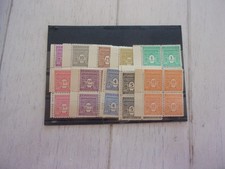 timbres  neufs ** 1944 série arc de triomphe n°620/629 bloc 4 au 1/15e de cote