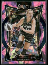 2025 Panini Select WNBA Dorka Juhasz #29 Pink Ice Prizm Lynx B1586