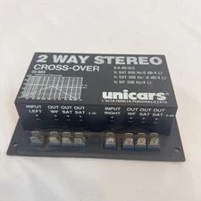 Unicars 2 Way Stereo Crossover Cross-Over 3 Way Stereo HiFi Audio