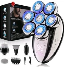 Head Shavers for Bald Men Electric Razor IPX8 Waterproof Dry/Wet Bald Head..NEW.
