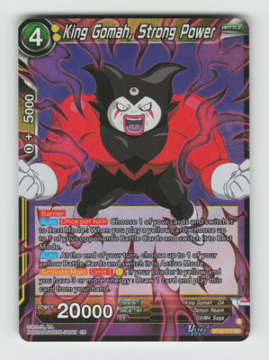 BT30 Three Glorious Fighters BT30-079 King Gomah, Strong Power SR