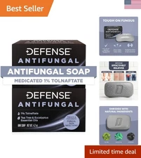 Defense Antifungal Bar Soap 2-Pack | Effective Jock Itch & Athlete's Foot Relief