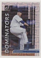 2020 Panini Donruss Dominators Vector Hyun-Jin Ryu #D-6 0d3