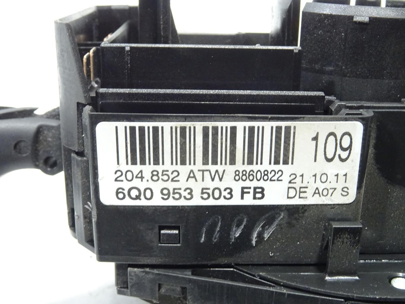 COMBI SWITCH - VW Transporter T5 Van 2.0 TDI DRF 4Motion (CAAC) 6Q0953513AT9B9 thumbnail 6