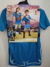 Disguise Link Botw Classic Child Halloween Costume sz M The Legend Of Zelda NWT