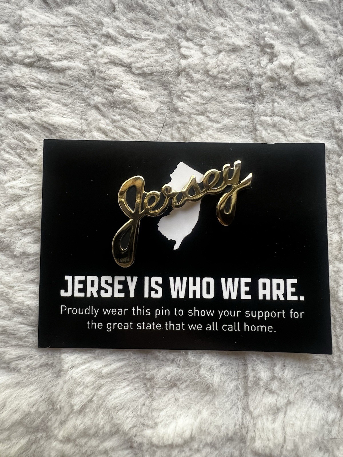 Prendedor porta boletos de temporada “Jersey” de los New Jersey Devils