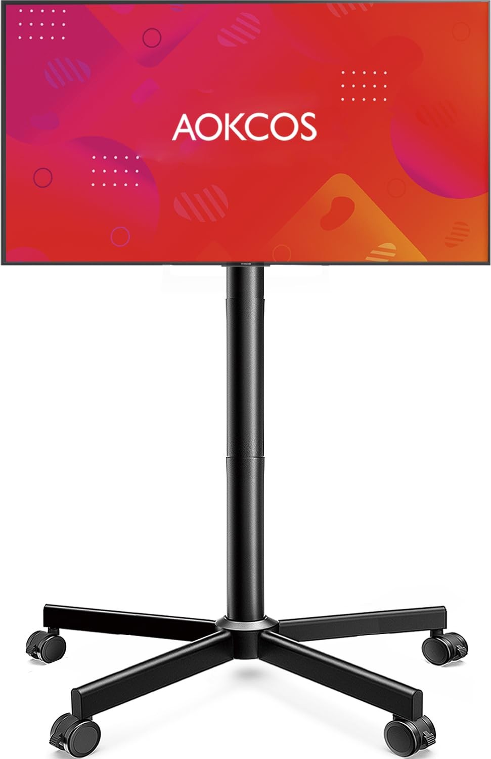 - Mobile Tv Stand On Wheels For 32-65 Inch Flat/curve...