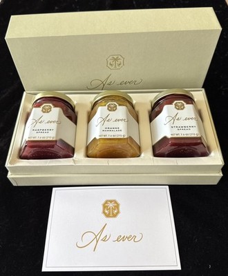 AS EVER Duchess Meghan Fruit Spread Gift Box Raspberry, Strawberry & Orange