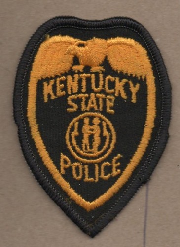 Kentucky State Police Hat Patch - Vintage