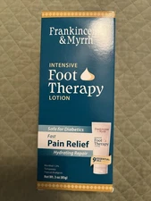 Frankincense and Myrrh Foot Pain Relief Cream Intensive Foot Therapy Lotion New