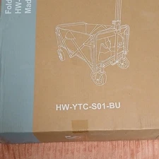 Foldable Wagon HW-YTC-S01-BU Model HW-YTC-S01-BU MPN 4 Wheels Portable Utility