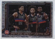 2025-26 Topps Holo Foil Cade Cunningham Checklist Detroit Pistons #279 1n9c