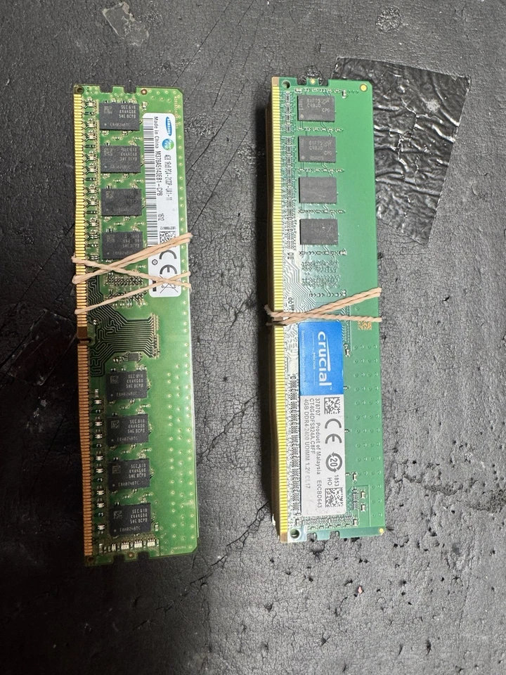 Módulo de memoria RAM Samsung PC4-19200 2400 MHz DIMM 288 PIN 4 GB 15 piezas Foto 2 de 3