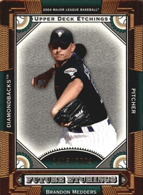2004 Upper Deck Etchings Baseball Rookie Card RC Singles xxxx/2004 - You Choose