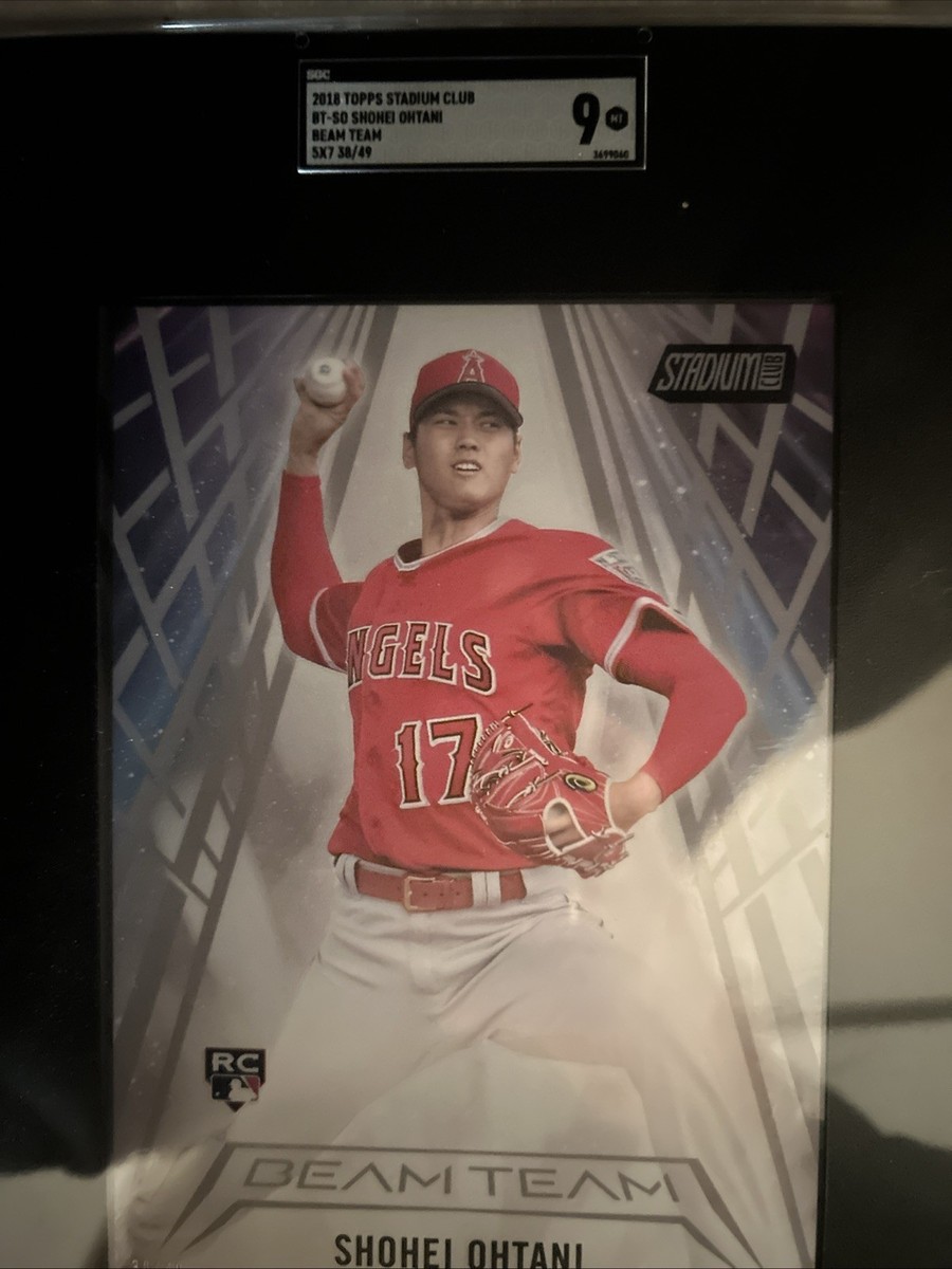 2018 Topps Stadium Club - Beam Team Shohei Ohtani #BT-SO 5x7 /49