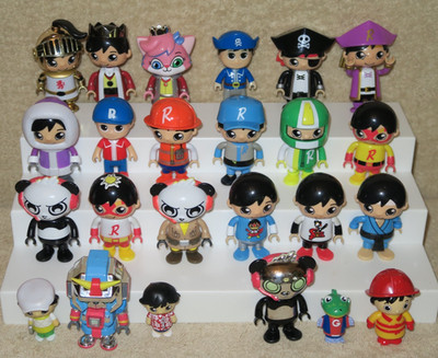 Ryans World Toy Figures LOT OF 24 Ryan s Characters Toys - Gus,Mecha,Panda,Lexa