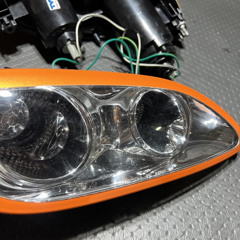 Lámpara combinada delantera parachoques modelo tardío Mazda RX-7 FD3S luz señal de giro JDM Foto 3 de 4