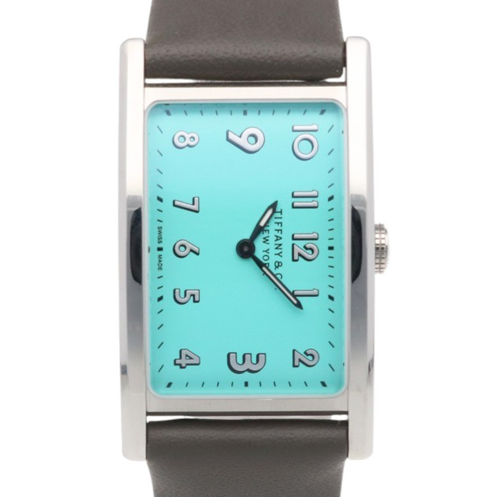 TIFFANY&Co. East West Mini Watches 36668679 Stainless Steel used