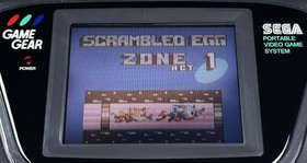 ❤️ SEGA Game Gear Console RECAPPED w CERAMIC SMD Caps, Glass Lens + Video Game