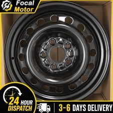 New 16 X 6.5 Replacement Steel Wheel Rim Black For Toyota Camry 2018-2024 Us