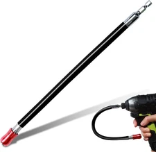 12Inches Flexible Drill Bit Extension Screwdriver Bit Holders, 1PACK Flex Shaft 