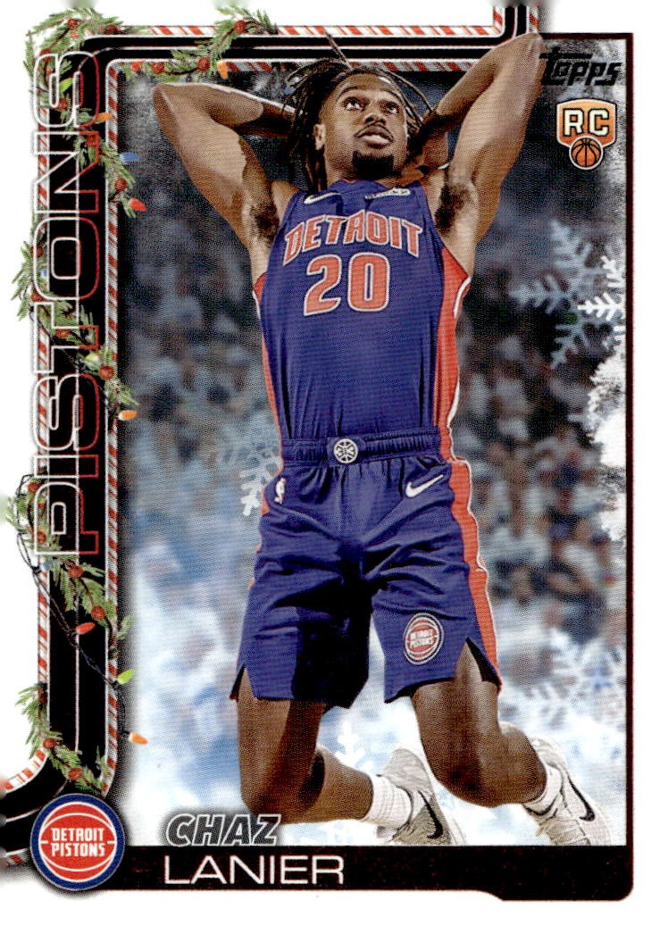 2025-26 Topps Holiday #H197 Chaz Lanier Plaid