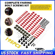 Motorcycle Complete Fairing Bolt Kit Body Screw Set for Honda CBR600RR/Yamaha