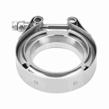 Doanas-2 Inch V Band Clamp Flange Kit For Turbo Exhaust Downpipes Stainless
