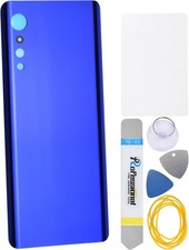 Aurora Blue Glass Back Panel Cover Replacement for LG Velvet Velvet 5G with Pre