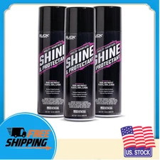 Slick Products Shine & Protectant Spray 3-Pack, High-Gloss Clear Coat