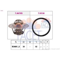 Thermostat KüHlmittel Facet 7.8678 Made In Italy - Oe Equivalent FüR Audi Seat