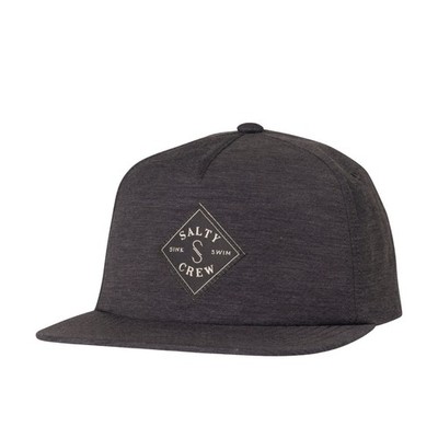 SALTY CREW DRIFTER SNAPBACK CAP BLACK