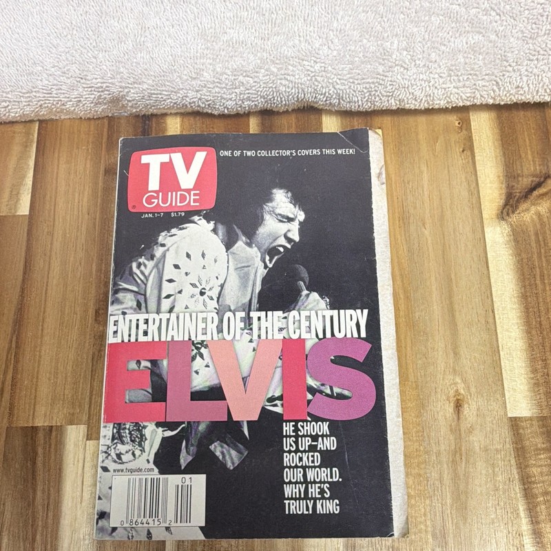 TV Guide Collector's Edition Elvis Presley Entertainer of the Century Jan 2002