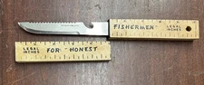 VTG Honest Dishonest Fisherman Floating Filet & Scaling Fishing Knife Stainless