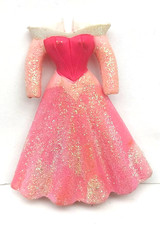 JOUET ROBE ACCESSOIRE POUR FIGURINE princesse LA  BELLE AU BOIS DORMANT DISNEY
