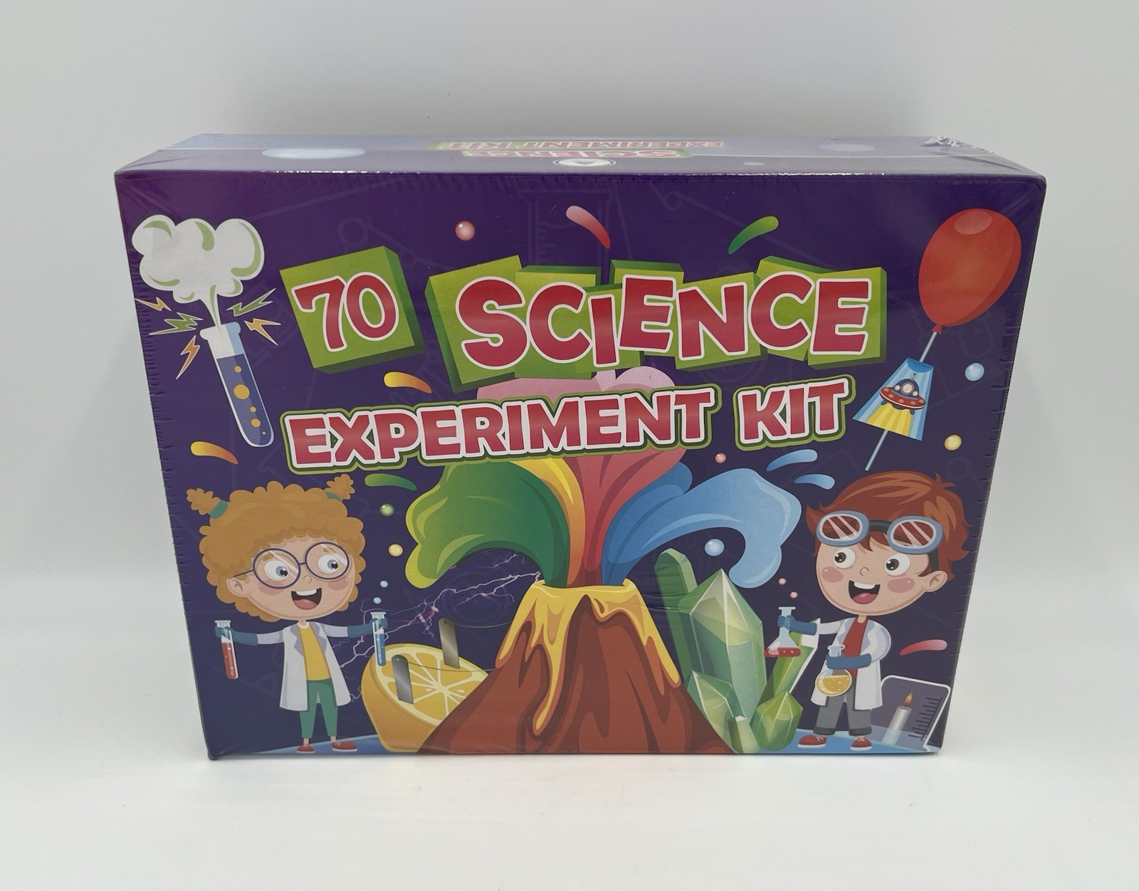 Kids 70 Science Experiment Kit - New Sealed - Educational Fun - Experiments STEM