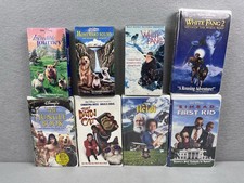 Disney Lot Of 8 Sealed VHS Collectable Movies