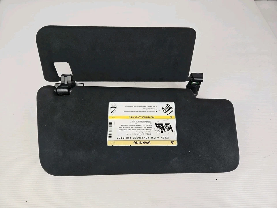 Mercedes GL63 X166 AMG 2013-2016 conductor izquierdo parasol negro gamuza OEM Foto 4 de 4