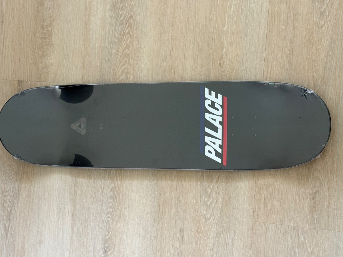 Palace Skateboard deck 8.25 basically logo black red white blue | eBay