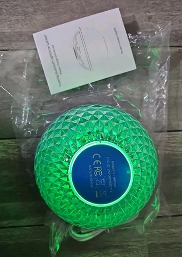 Pool Speakers Bluetooth Waterproof Floating Speaker with Colorful LED Lights, - Picture 5 of 6