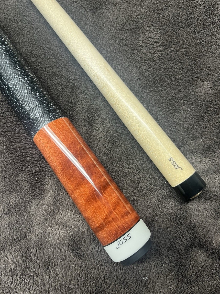 Joss Brown Stained Incredibly Figured Pool Cue Stick | eBay