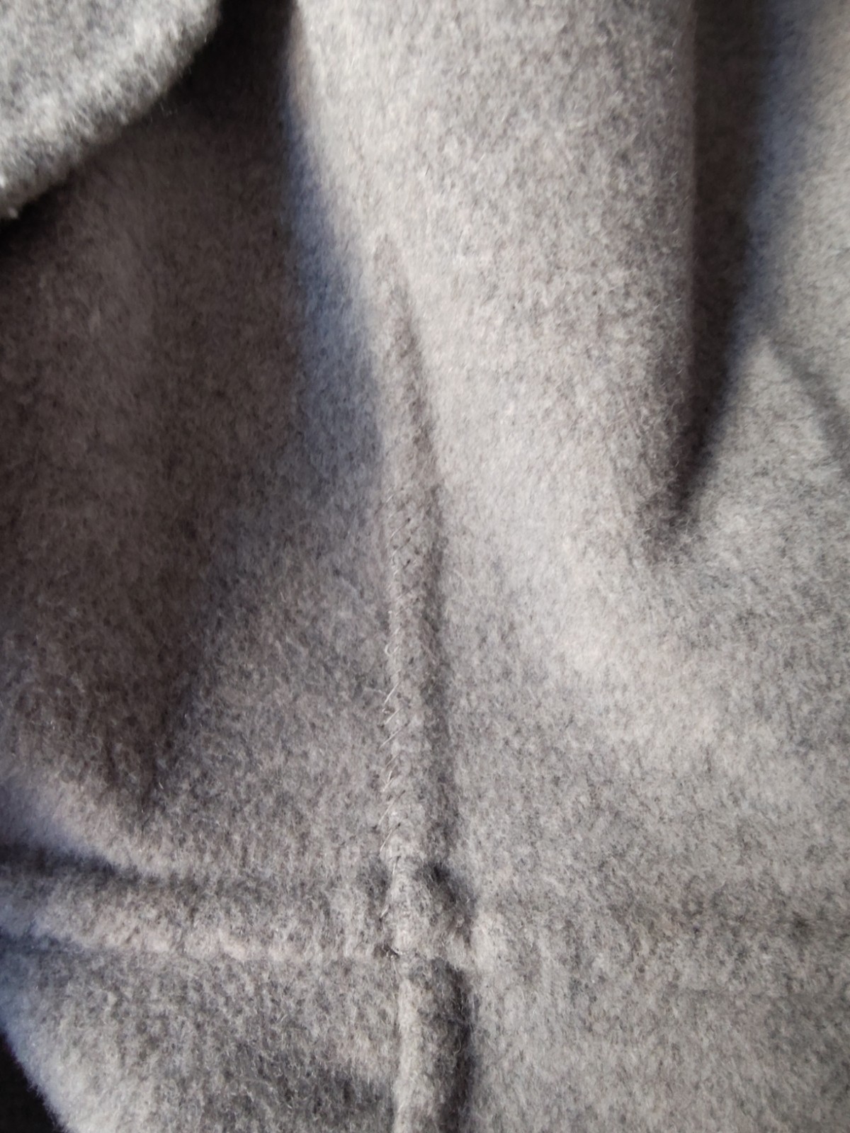 Zara Basic Outerwear Women's Gray Wool Blend Hood… - image 11