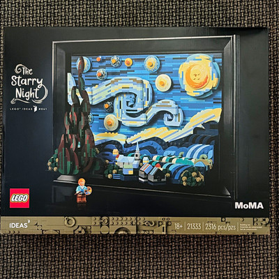 LEGO Ideas Vincent van Gogh The Starry Night 21333 Set 2316 pcs Age 18+